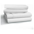 200 Thread Count Long Staple 100 Cotton Percale Sheets Cal King White