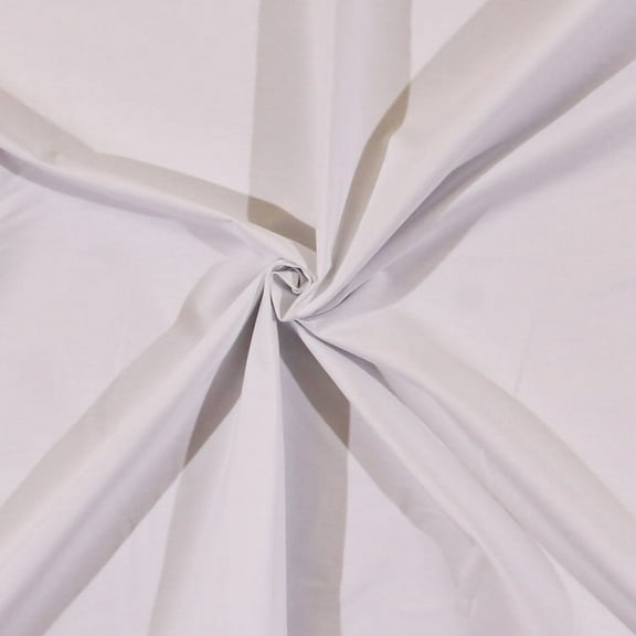 200 Threadcount 60" Wide High Quality Broadcloth White Fabric by the Yard (9334b-9m)