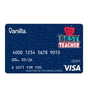 $200 Vanilla® Visa® Best Teacher eGift Card (plus $6.88 Purchase Fee)