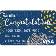 $200 Vanilla® Visa® Congratulations eGift Card (plus $6.88 Purchase Fee)