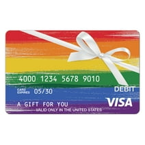 $200 Visa Pride eGift Card (plus $6.88 Purchase Fee)