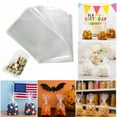 thumbnail image 1 of 200 X Clear Poly Bags Candy Treat Baggies Loot Party Favor Snack Storage 3"X5.5", 1 of 7