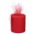 thumbnail image 1 of 200 Yards Tulle Ribbon Rolls Netting Fabric Spools 6" Red for Christmas Wrapping Wedding DIY, 1 of 5