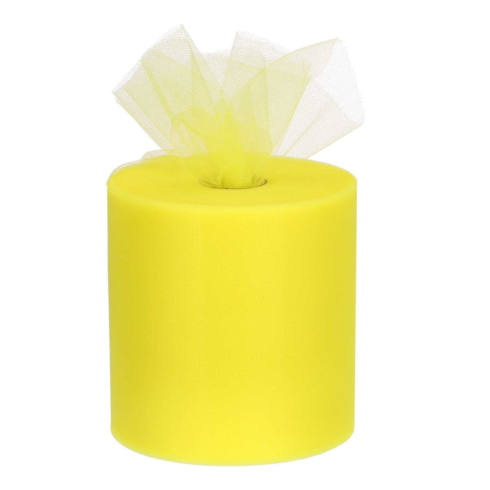 Uxcell Tulle Rolls Fabric Spools 6 100 Yards Lime Green for Decoration  Wrapping Wedding DIY Crafts 