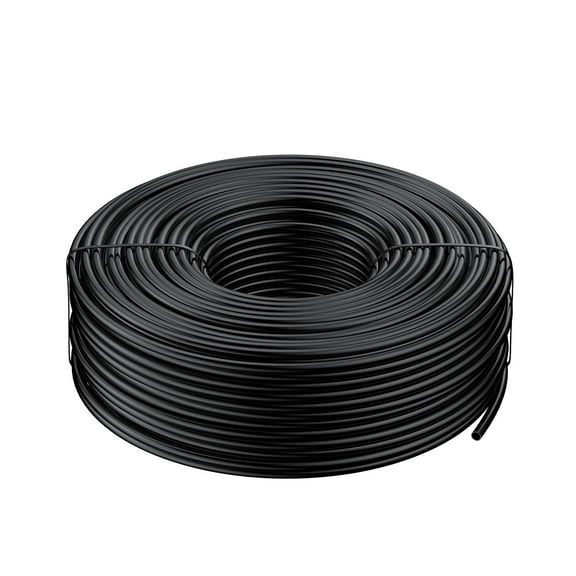 200 ft. 1/4 Drip Irrigation Tubing, Distribution Tubing for System, Polyethylene Line, Hose Tube Quick-Connect Emitters