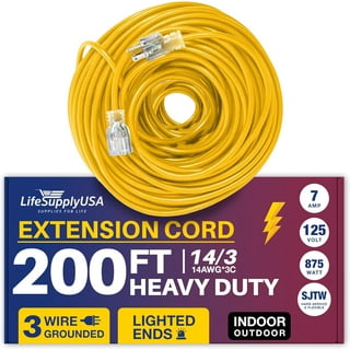 200 ft Extension Cords in Extension Cords by Length 