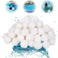 200 g Pool Filter Balls EcoFriendly Fiber Filter Media for Swimming