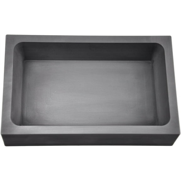 200 oz Troy Ounce Rectangle Gold Ingot Mold for Melting Casting Refining Scrap Jewelry