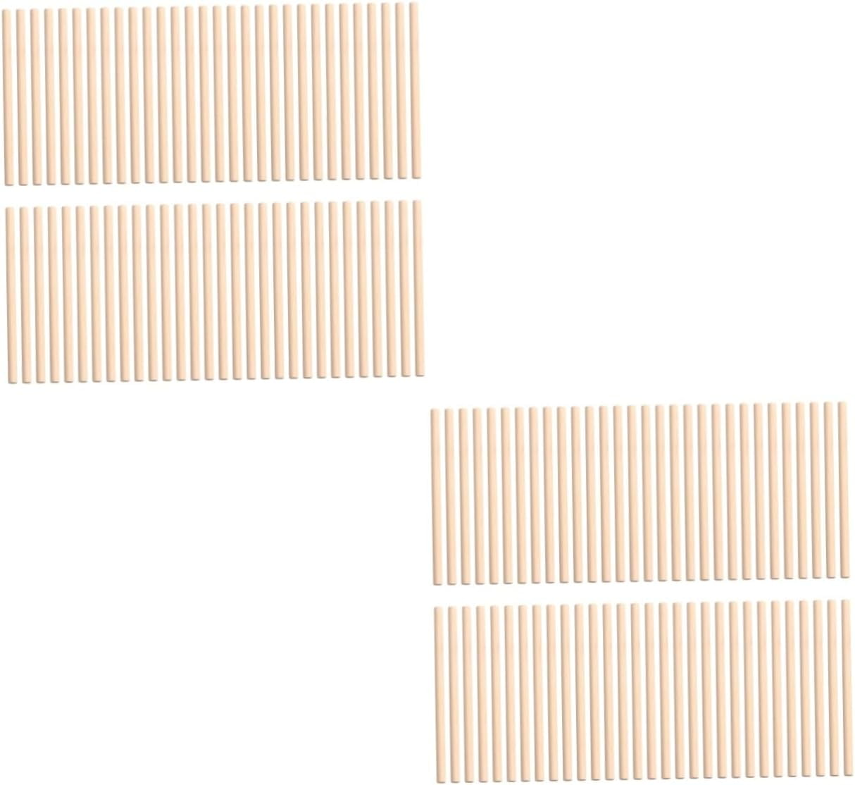 200 pcs Arts and Crafts for Kids Wood Crafts for Kids Rhythm Wood