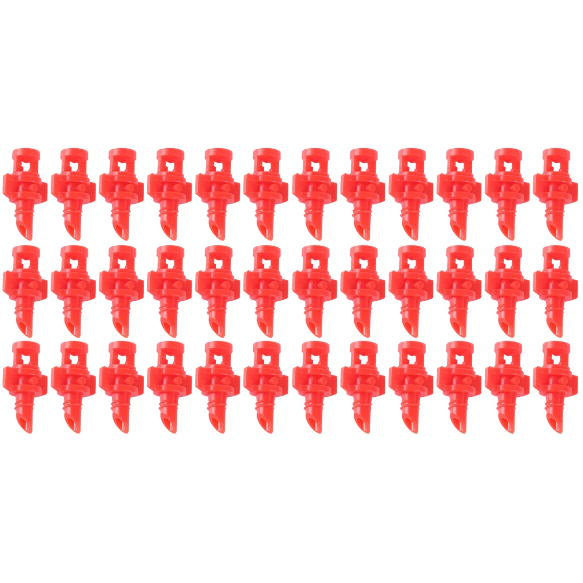 200 pcs Drop Irrigation Sprayers Garden Plastic 360 Degree Refraction