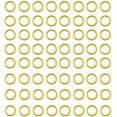 thumbnail image 1 of 200 pcs Gold Plated Stainless Steel Split Rings Jump Rings Connector Rings for Jewelry Making Necklaces Bracelet Earrings Keychain DIY Craft (13299-Gold, 6mm) Gold 6mm, 1 of 6