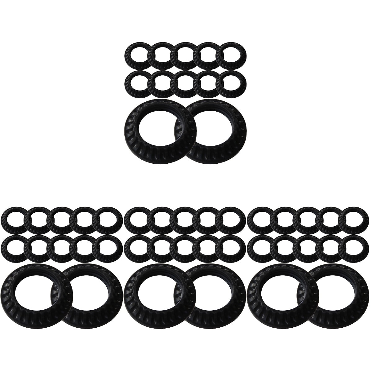 200 pcs Light Socket Shade Ring Lamp Shade Holder E26 Lamp Holder Lock