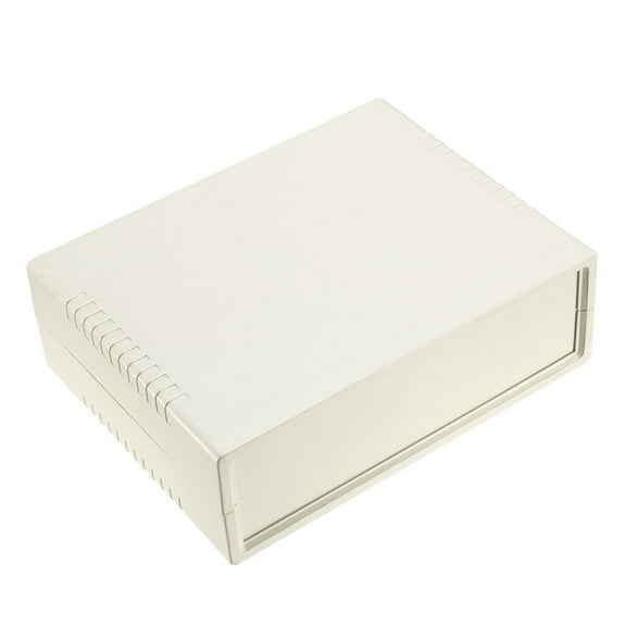200 x 155 x 65mm Electronic Plastic DIY Junction Box Enclosure Case Gray White