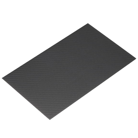 200 x 300 x 1.5mm Carbon Fiber Board Plate Matte Twill Weave Panel Sheets Flexible for RC Aircraft, Model Car
