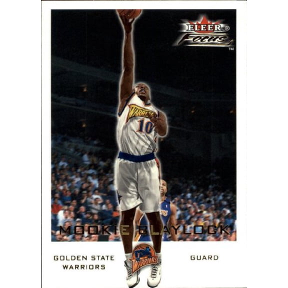 2000-01 Fleer Focus #179 Mookie Blaylock NBA Basketball Trading Card
