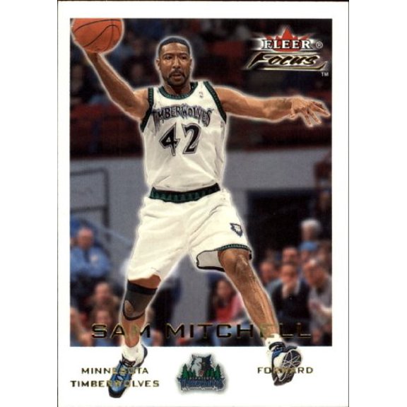 2000-01 Fleer Focus #38 Sam Mitchell NBA Basketball Trading Card