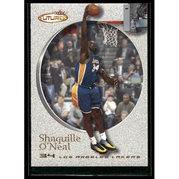 2000-01 Fleer Futures #20 Shaquille O'Neal Lakers Basketball Card