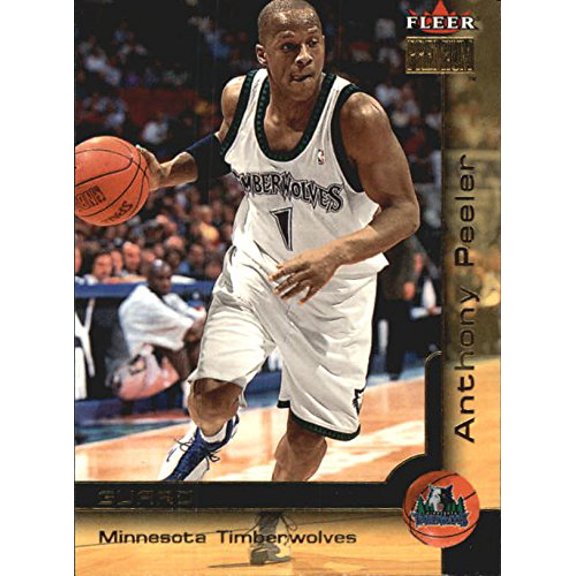 2000-01 Fleer Premium #66 Anthony Peeler NBA Basketball Trading Card