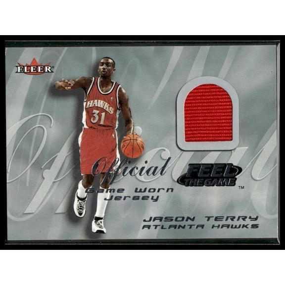 2000-01 Fleer Tradition Jason Terry #NNO Feel the Game MEM