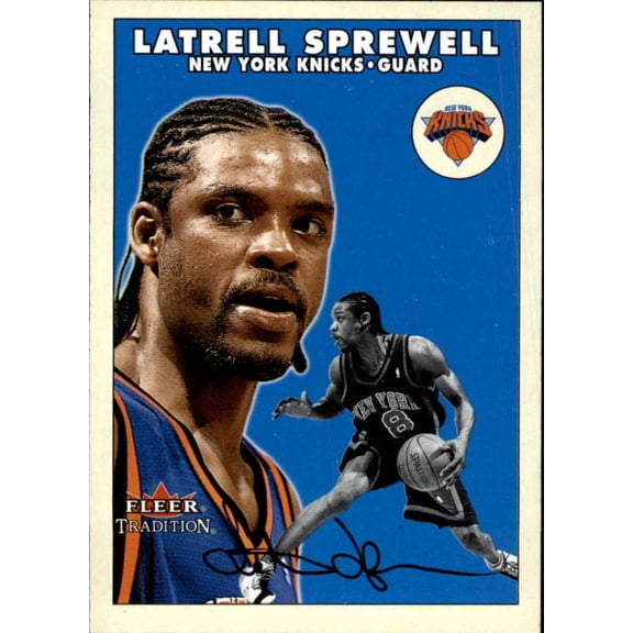2000-01 Fleer Tradition New York Knicks Team Set w RC 11 Cards Sprewell