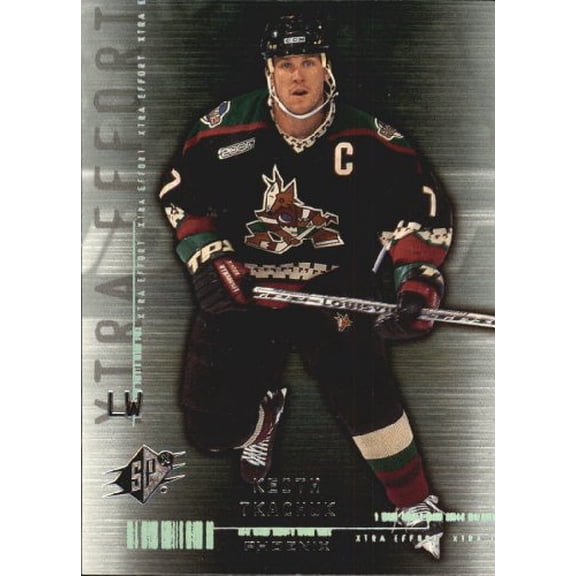2000-01 SPx #77 Keith Tkachuk XE NHL Hockey Trading Card