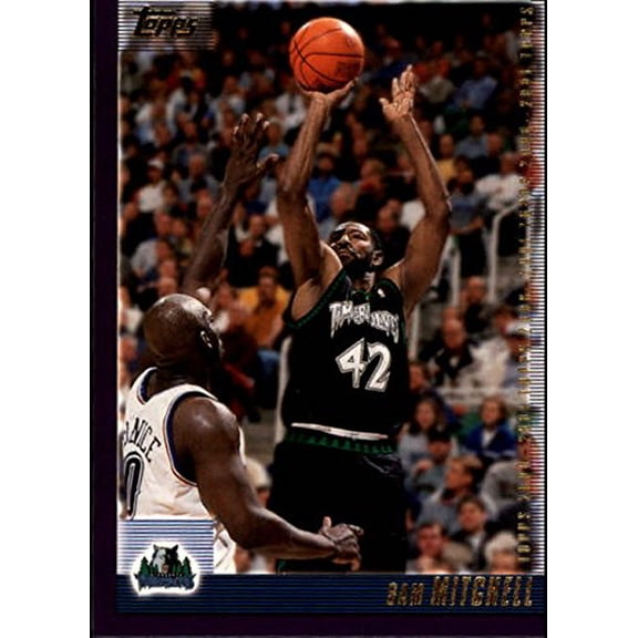 2000-01 Topps #170 Sam Mitchell NBA Basketball Trading Card