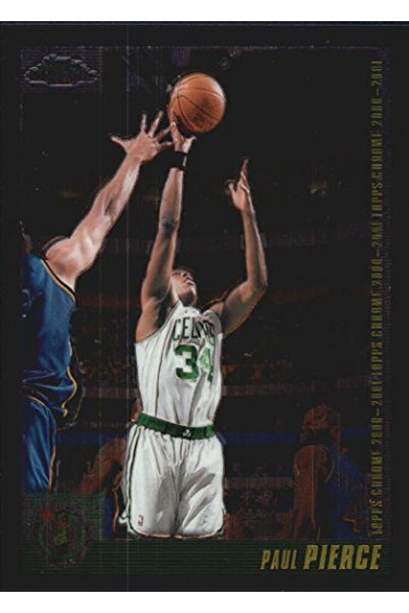 2000-01 Topps Chrome Previews #TCP9 Paul Pierce NBA Basketball Trading Card