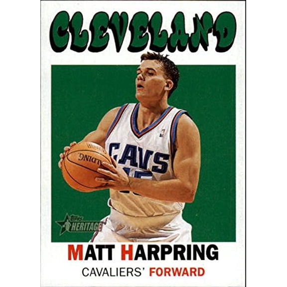 2000-01 Topps Heritage #201 Matt Harpring NBA Basketball Trading Card