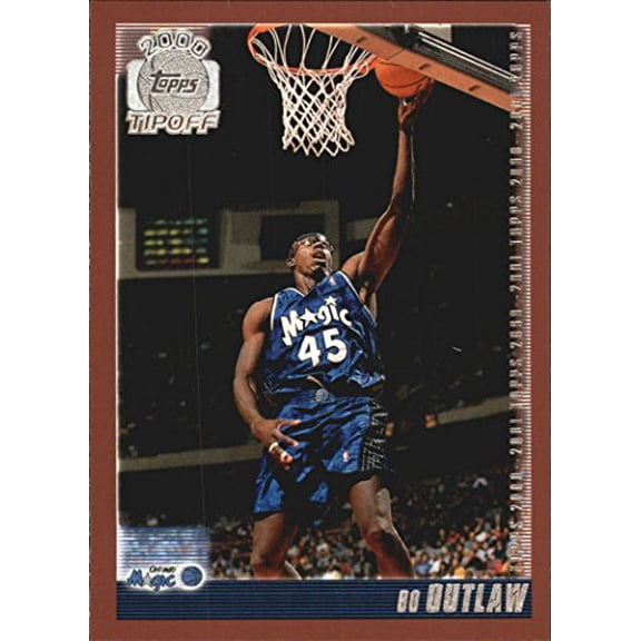 2000-01 Topps Tip-Off #105 Bo Outlaw NBA Basketball Trading Card