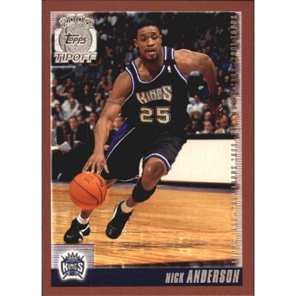 2000-01 Topps Tip-Off #19 Nick Anderson NBA Basketball Trading Card