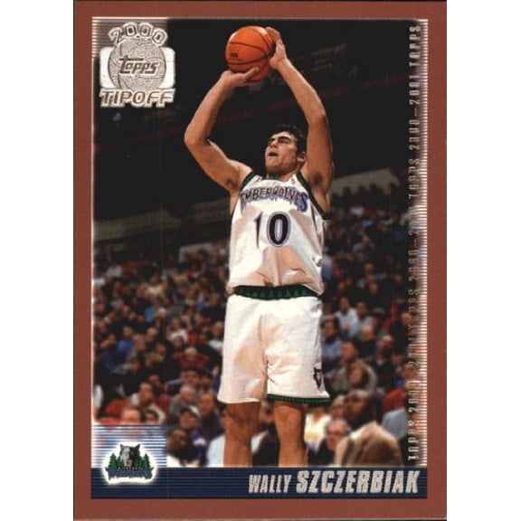 2000-01 Topps Tip-Off #62 Wally Szczerbiak NBA Basketball Trading Card