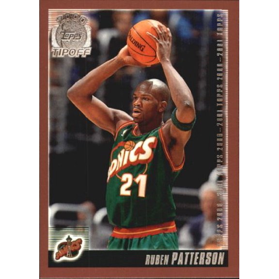 2000-01 Topps Tip-Off #67 Ruben Patterson NBA Basketball Trading Card