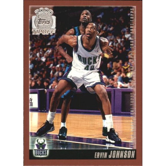 2000-01 Topps Tip-Off #99 Ervin Johnson NBA Basketball Trading Card