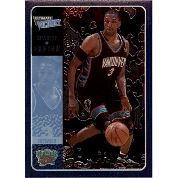 2000-01 Ultimate Victory #57 Shareef Abdur-Rahim NBA Basketball Trading Card