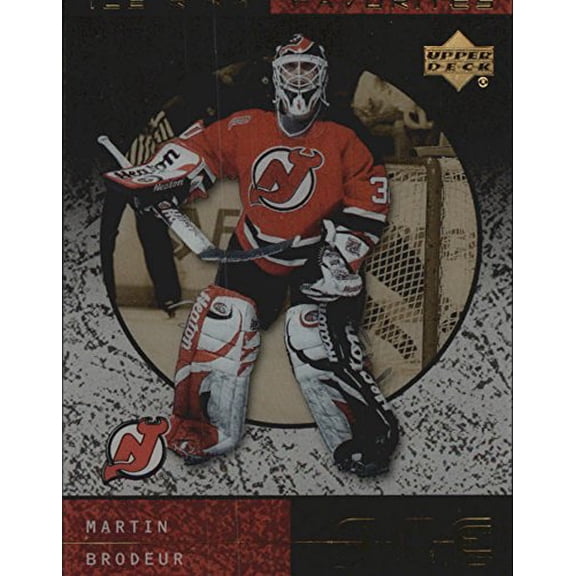 2000-01 Upper Deck Ice Rink Favorites #FP7 Martin Brodeur NHL Hockey Trading Card
