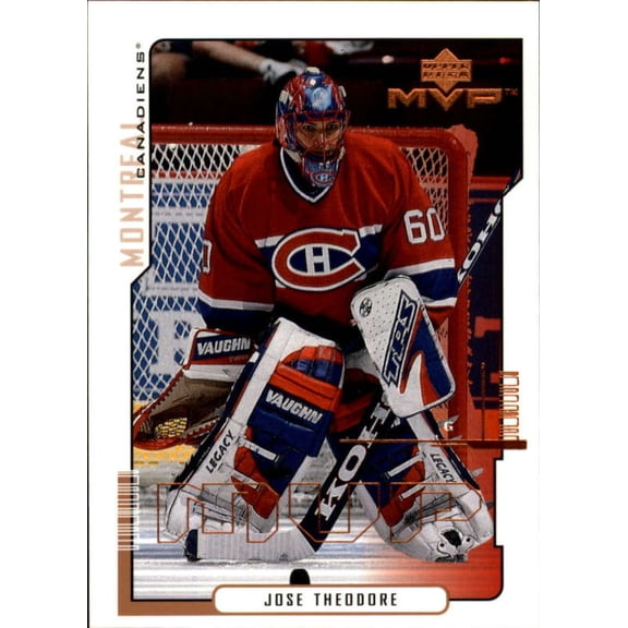 2000-01 Upper Deck MVP Montreal Canadiens Team Set 6 Cards