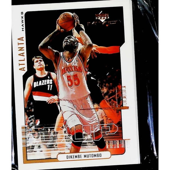 2000-01 Upper Deck MVP NBA Atlanta Hawks Team Set Includes Rookies (Hand Collated) of 10 Cards: