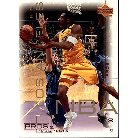 2000-01 Upper Deck Pros and Prospects #37 Kobe Bryant NBA Basketball Trading Card