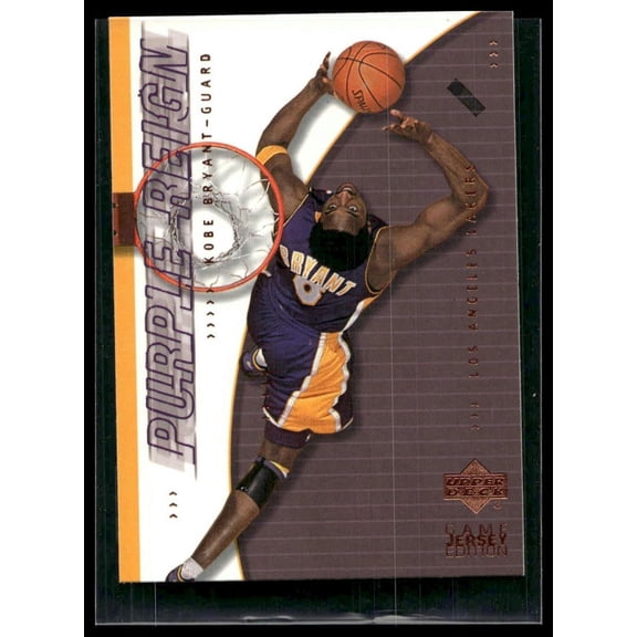 2000-01 Upper Deck Purple Reign Kobe Bryant #432 Los Angeles Lakers Basketball Card