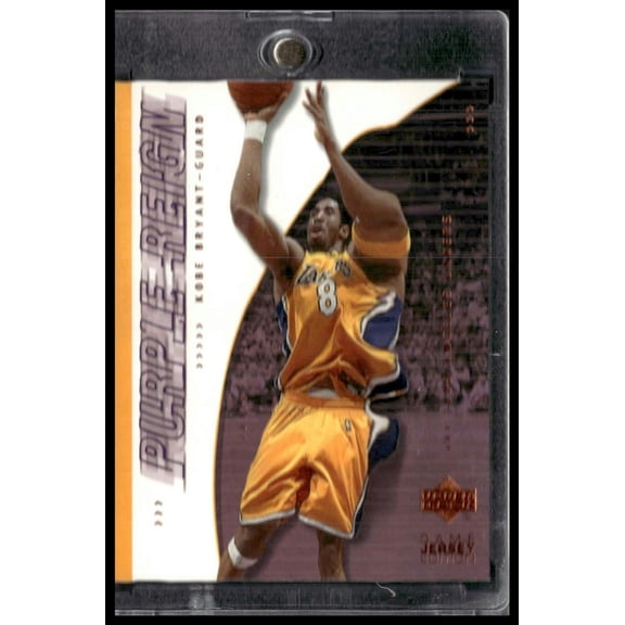 2000-01 Upper Deck Purple Reign Lakers Kobe Bryant #PR3 Basketball Card