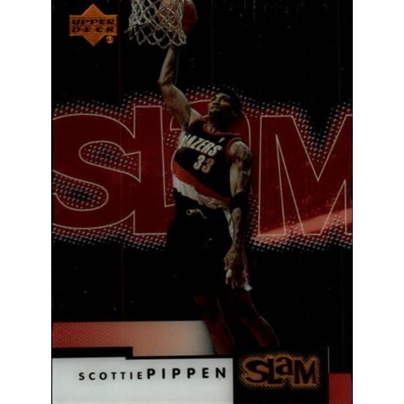 2000-01 Upper Deck Slam #45 Scottie Pippen NBA Basketball Trading Card