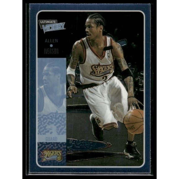 2000 Upper Deck Ultimate Victory Allen Iverson #41 Philadelphia 76ers Basketball Card