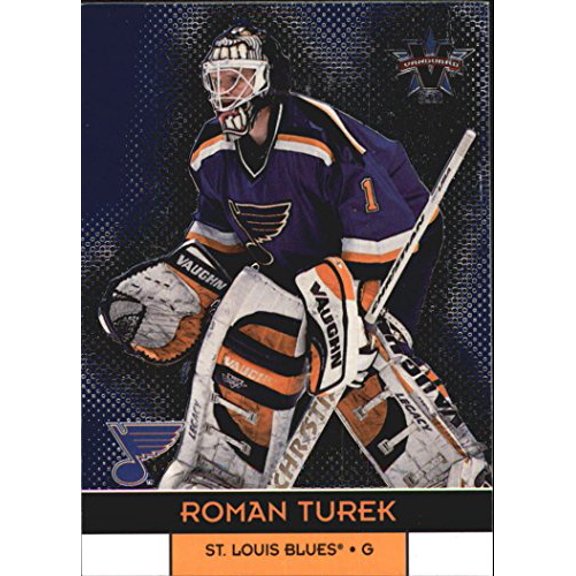 2000-01 Vanguard #84 Roman Turek NHL Hockey Trading Card