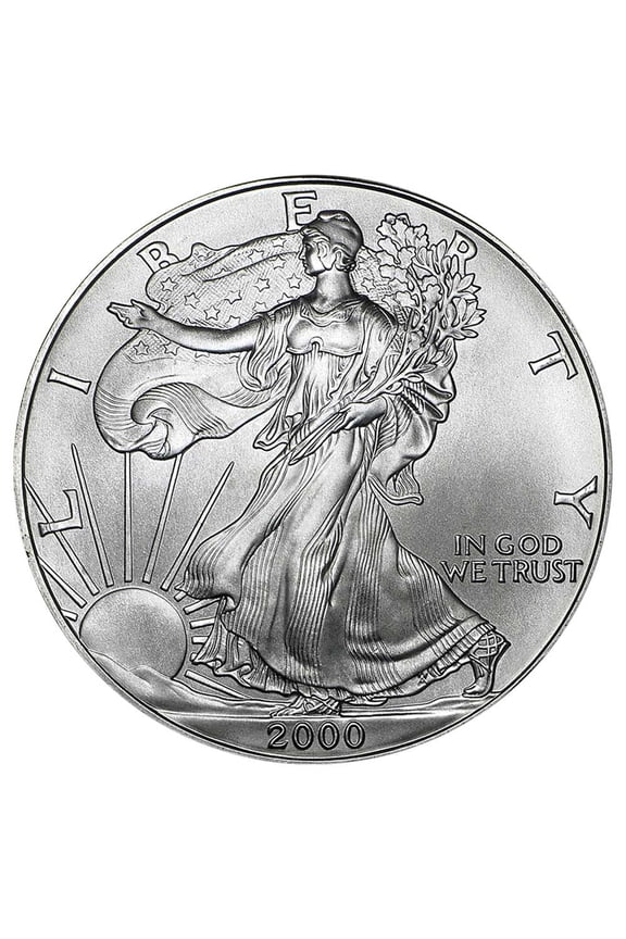 2000 $1 1-oz American Silver Eagle BU