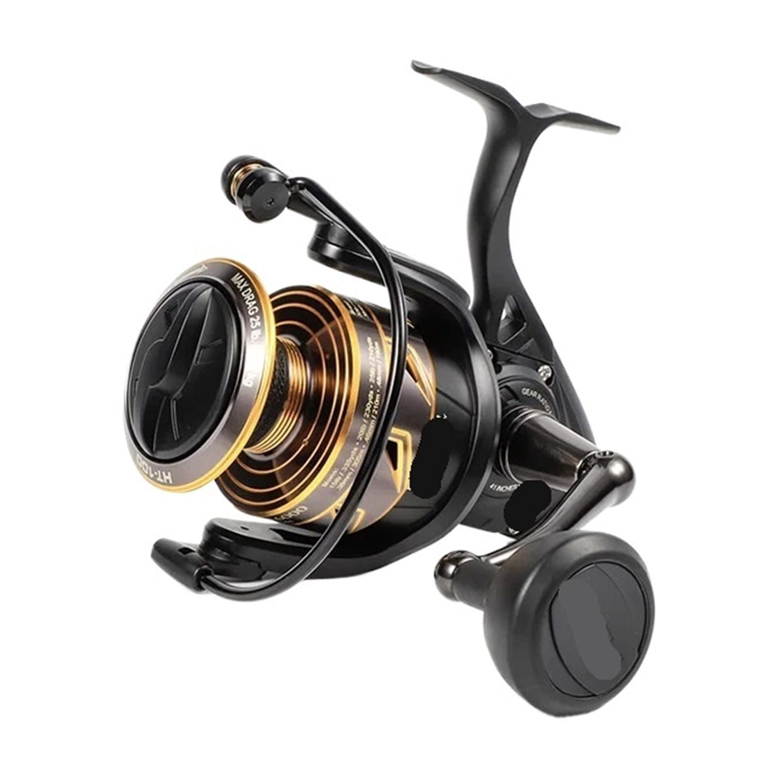 Lizard Lightweight Spinning Reel - 13+1 BB, Carbon Fiber, 5.2:1 Gear Ratio, Saltwater & Freshwater