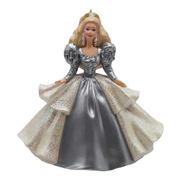 2000 (1992) Happy Holidays Barbie (Barbie) Hallmark Keepsake Christmas Tree Ornament - QXC4494