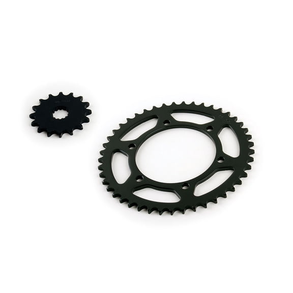 2000 2001 2002 Kawasaki W650 EJ650A Front & Rear Sprockets 16/45
