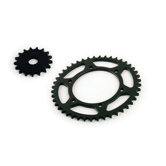 2000 2001 2002 Kawasaki W650 EJ650A Front & Rear Sprockets 17/44