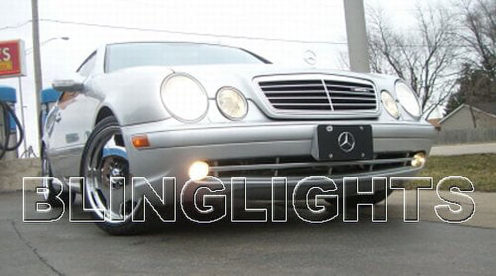 For The 2000 2001 2002 Mercedes-Benz CLK55 AMG Xenon Fog Lights Driving ...