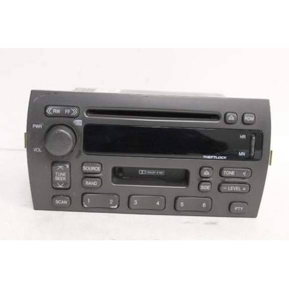 2000-2001 Cadillac Deville Seville Radio Stereo Cassette  Cd Player 09384356